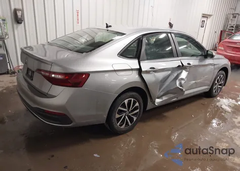 2024 Volkswagen Jetta 1.5T S из США, поврежденный, VIN 3VW5M7BU0RM082502